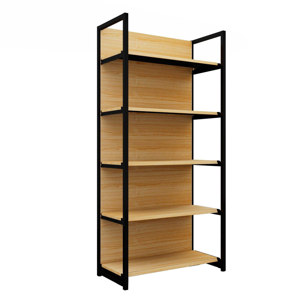 Wooden Retail Display Shelving, Gondola Shelf Unit for Grocery Stores, Supermarkets and Convenience Shops